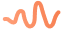 Orange wave icon